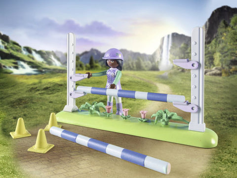 Playmobil® Zoe & Blaze with Jump Set