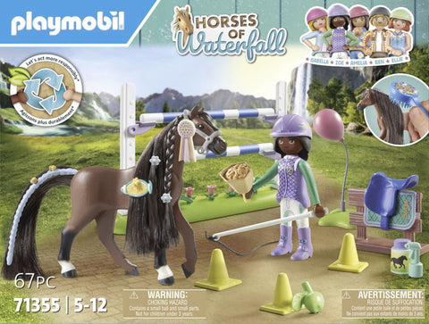 Playmobil® Zoe & Blaze with Jump Set