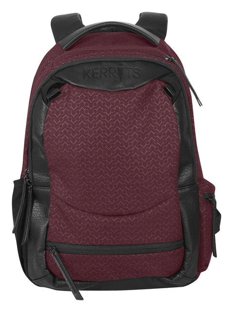 Kerrits® EQ Backpack - Burgundy Chevron Bits / One Size - Gearbags