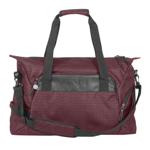 Kerrits Eq Duffle Bag - Burgundy Chevron Bit / O/S - Gearbags