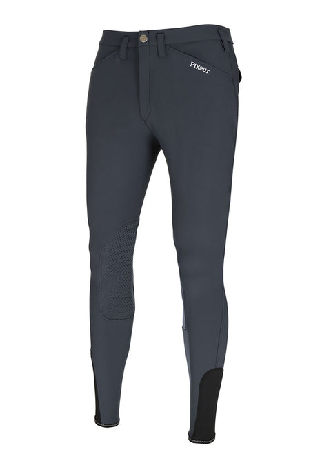 Pikeur® Men’s Rodrigo Grip Knee-Patch Breech - Dark Shadow / 28 - Mens Breeches