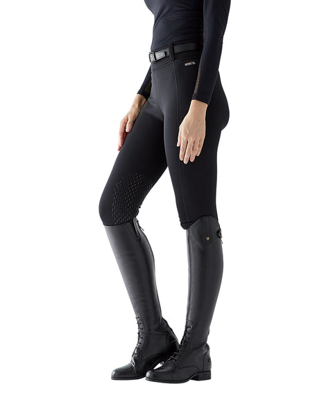 Kerrits® Ladies’ PowerStretch® Pocket Tight II - Black / 1X - Winter Breeches