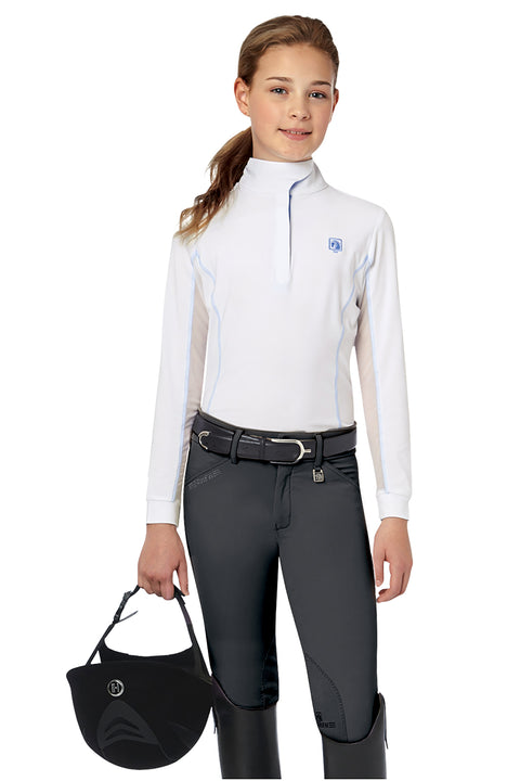 Romfh® Girls’ Sarafina Breech - Dark Grey / 10 - Childs Breeches