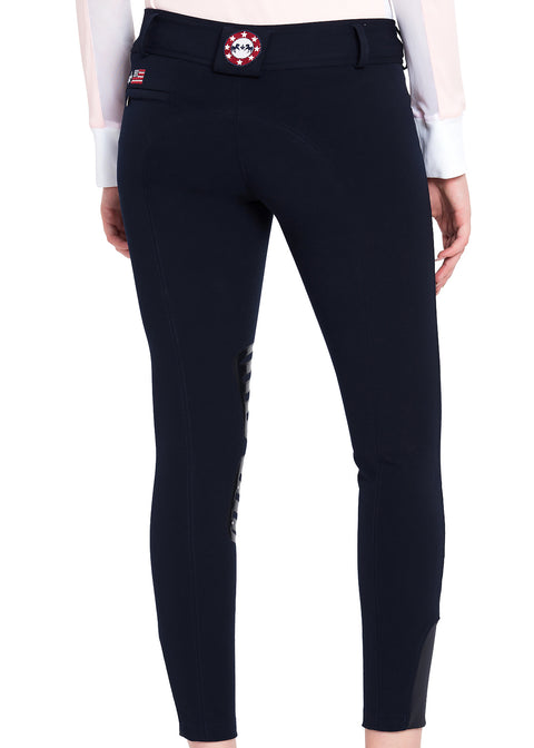 Equine Couture™ Ladies' Brittni Silicone Knee-Patch Breech