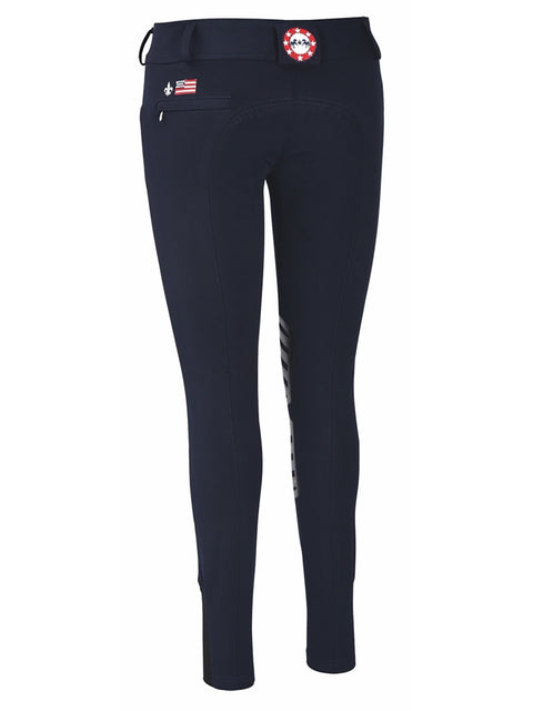 Equine Couture™ Ladies' Brittni Silicone Knee-Patch Breech