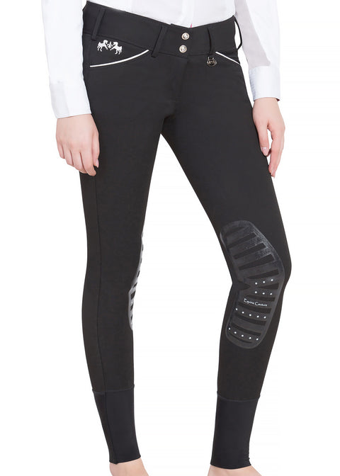 Equine Couture™ Ladies' Brittni Silicone Knee-Patch Breech