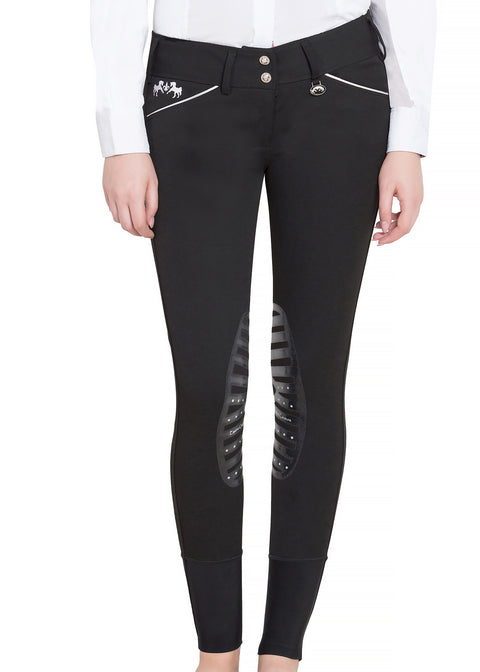 Equine Couture™ Ladies' Brittni Silicone Knee-Patch Breech