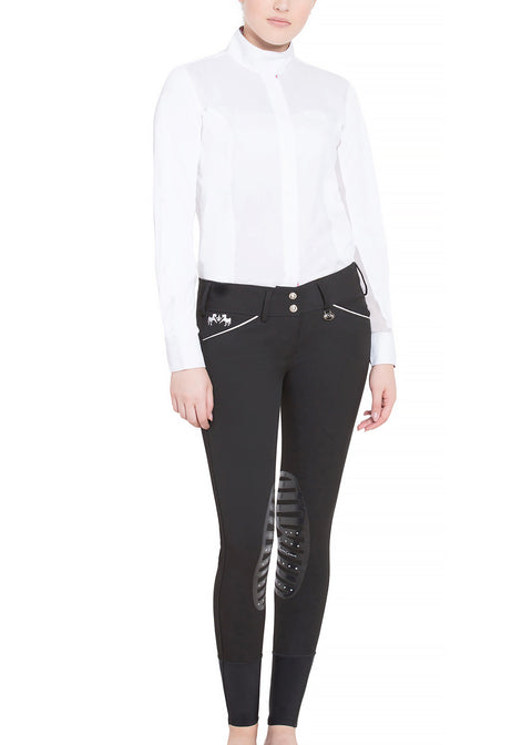 Equine Couture™ Ladies' Brittni Silicone Knee-Patch Breech