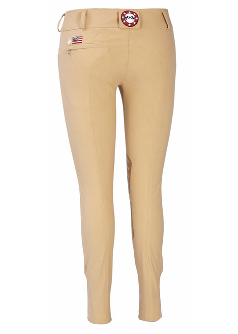 Equine Couture™ Ladies' Brittni Silicone Knee-Patch Breech