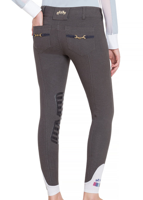 Equine Couture™ Ladies' Sophie Silicone Knee-Patch Breech