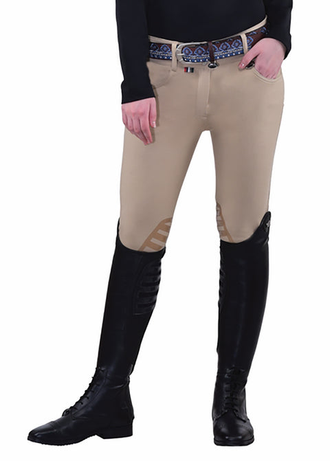 Equine Couture™ Ladies' Sophie Silicone Knee-Patch Breech