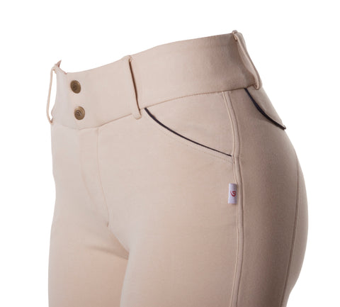 Devon-Aire® Ladies' Granada Mid-Rise Knee-Patch Breech