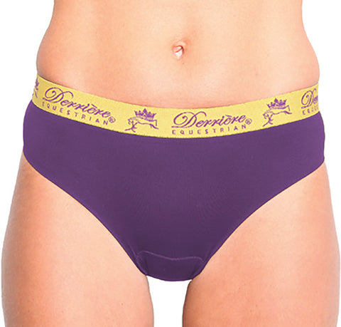 Derrière Equestrian® Padded Panty - Purple / Small - Underwear & Undrgarments