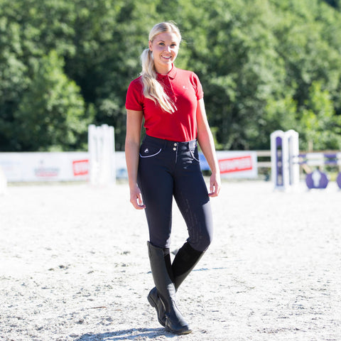 Horze Ladies’ Nordic Performance Full-Seat Breech with Silicone Grip