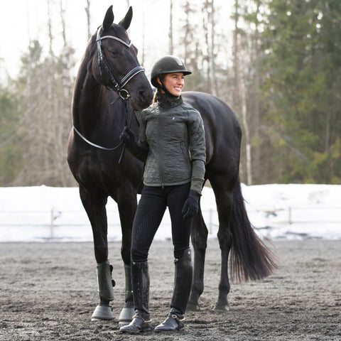 Horze Ladies’ Daniela Full-Seat Breech with Silicone Grip