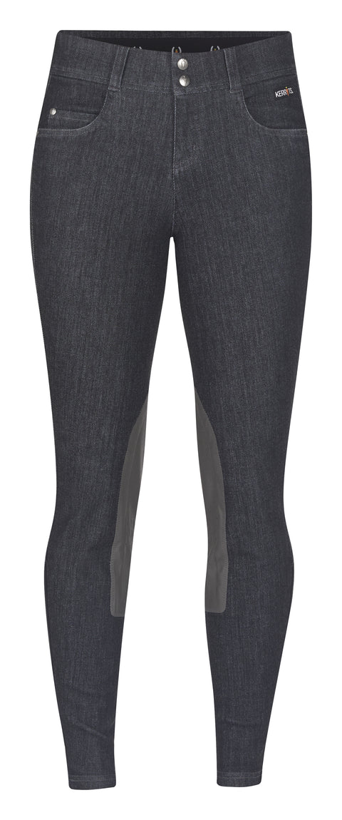 Kerrits® Ladies’ Stretch Denim Knee-Patch Breech