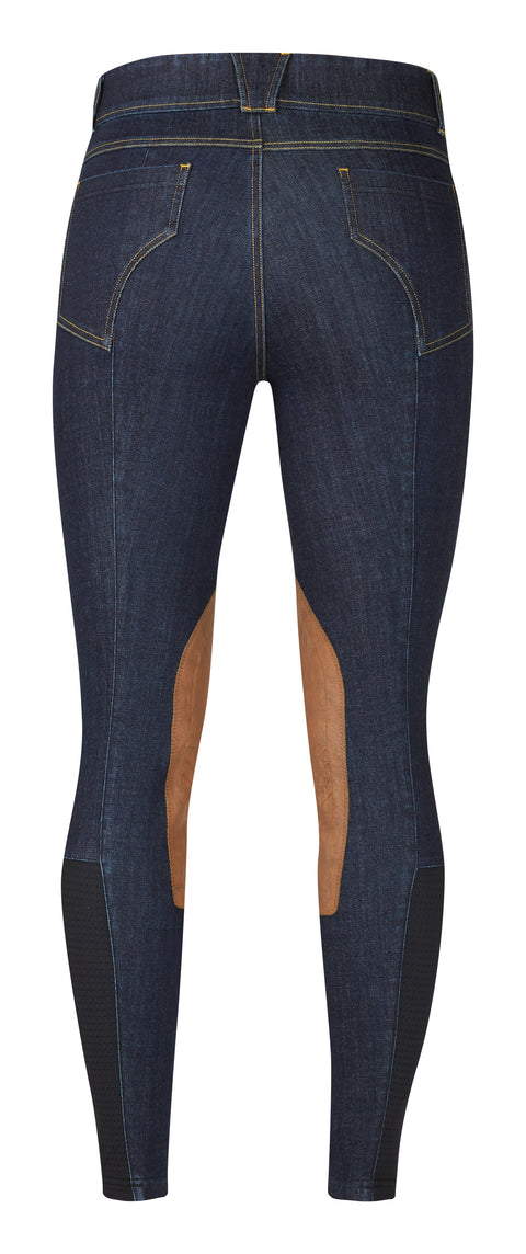 Kerrits® Ladies’ Stretch Denim Knee-Patch Breech