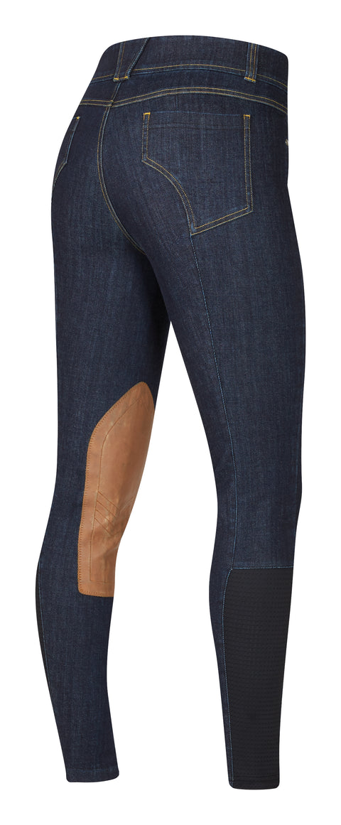 Kerrits® Ladies’ Stretch Denim Knee-Patch Breech