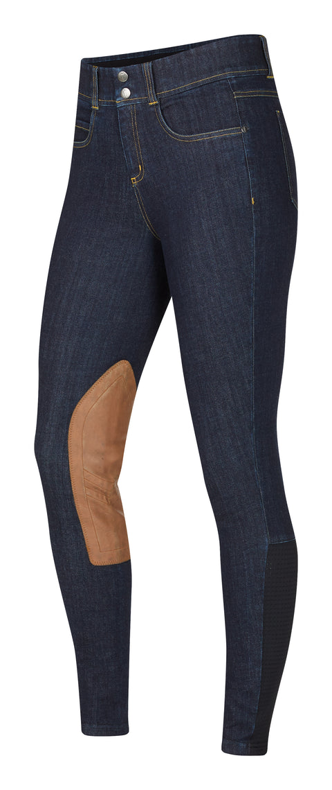 Kerrits® Ladies’ Stretch Denim Knee-Patch Breech