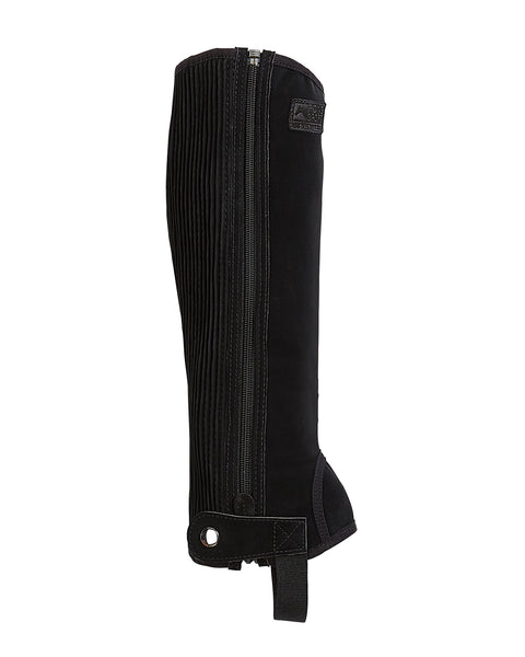 Riding Sport™ Adults’ Synthetic Suede Half Chaps with Silicone Grip Patches