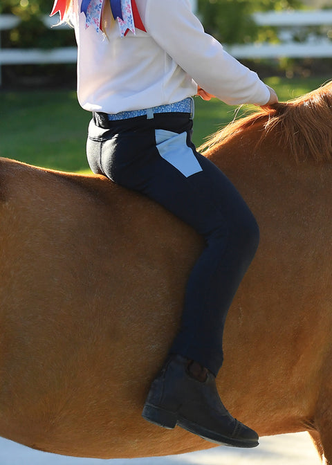 Belle & Bow Equestrian Girls’ Fleece Tight