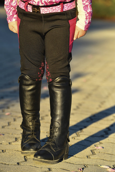 Belle & Bow Equestrian Girls’ Fleece Tight