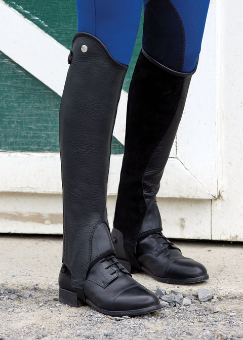 DS Ladies’ Stay Tight Leather Half Chaps