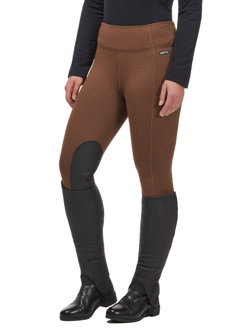 Kerrits® Ladies’ Fleece Lite II Knee-Patch Tight - Winter Breeches