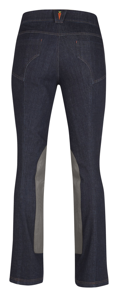 Kerrits® Ladies’ Stretch-Denim Extended Knee-Patch Bootcut Riding Jean