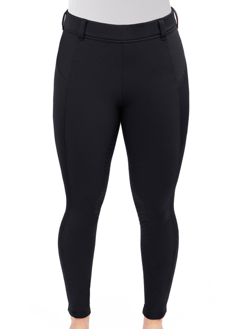 Irideon® Ladies’ Thermasoft™ Full-Seat Breech - Black / 1X - Full Seat Breeches