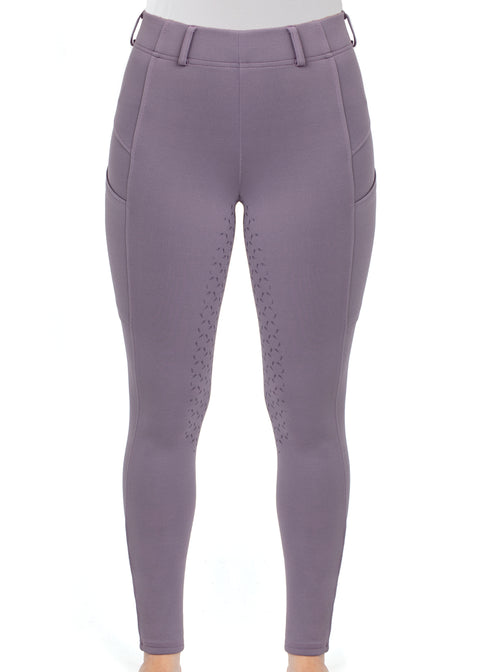 Irideon® Ladies’ Winterlight Half-Seat Tight - Fig / 1X - Tights