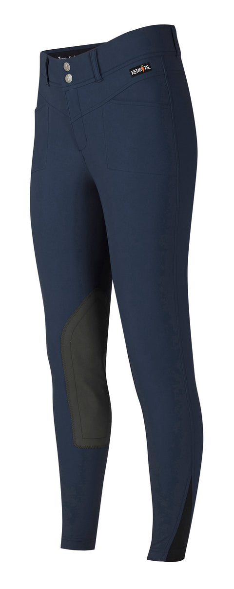 Kerrits® Ladies’ Petite Crossover II Knee-Patch Breech - Knee Patch Breeches
