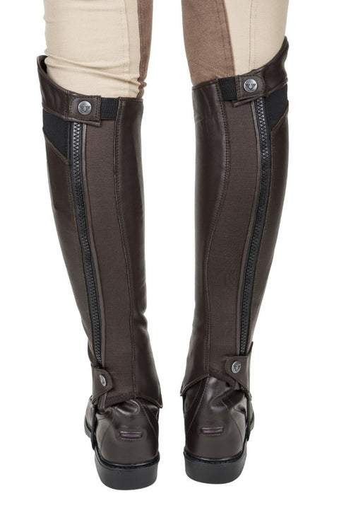 TuffRider® Ladies’ Derby Leather Half Chaps