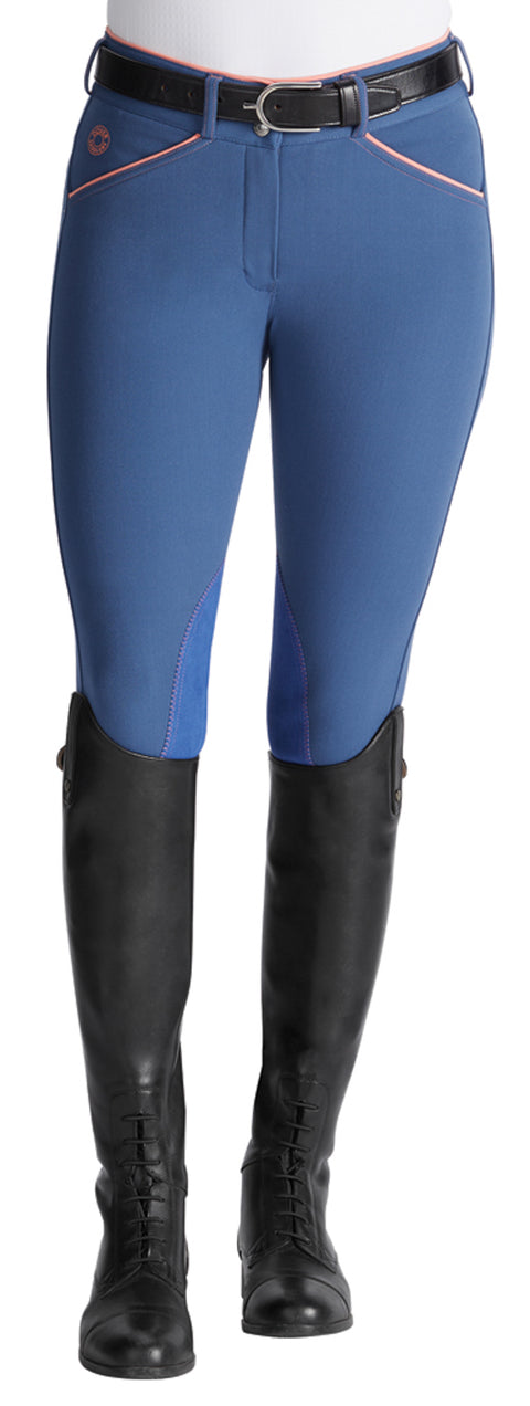 Ladies’ Wellesley Classic Piped Knee-Patch Breech