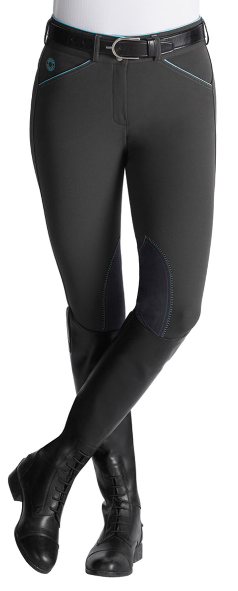 Ladies’ Wellesley Classic Piped Knee-Patch Breech