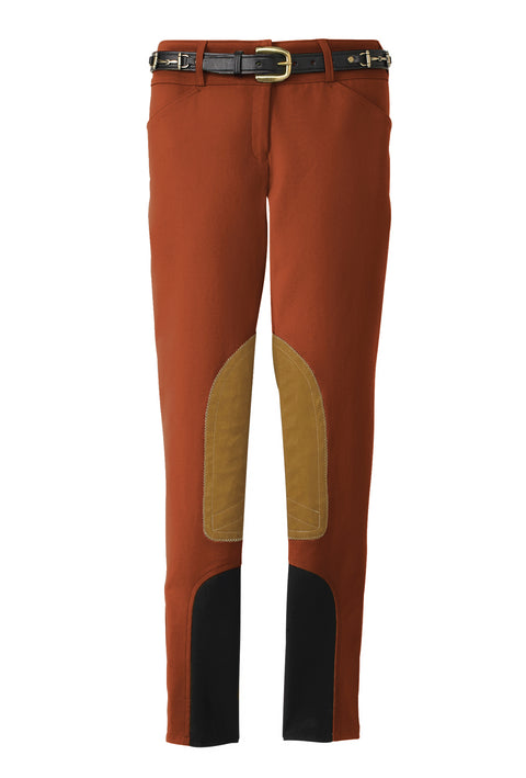 THE TAILORED SPORTSMAN™ Ladies’ Mid-Rise Front-Zip Breech with Boot Sock Bottoms