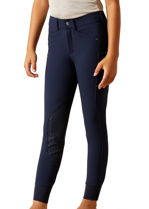 Ariat® Youths’ Prelude Knee-Patch Breech 2.0 - Navy Eclipse / 7 - Childs Breeches