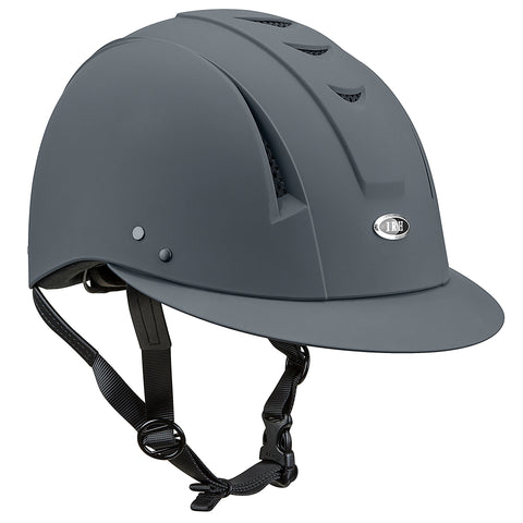IRH® Equi-Pro Helmet with Sun Visor - Matte Grey / S/M 6 1/2-6 7/8 - Helmets