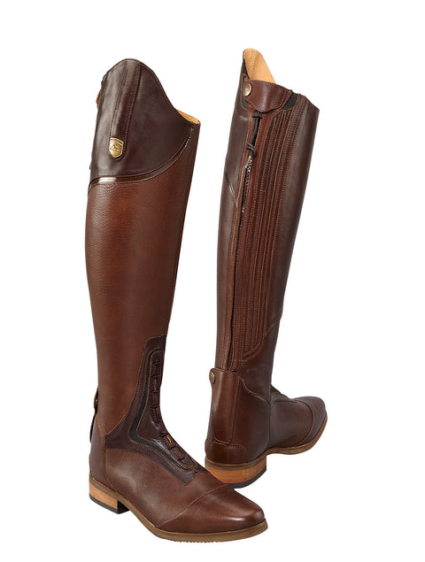 Mountain Horse® Ladies’ Sovereign Field Boots - Brown Regular/Short / 6 - Tall Boots