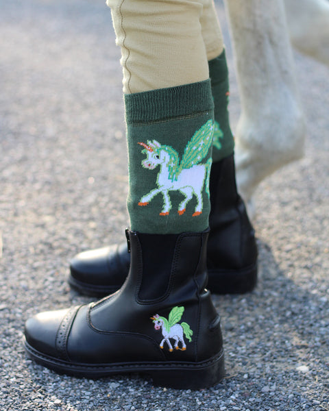 TuffRider® Children's Unicorn Starter Front-Zip Paddock Boot