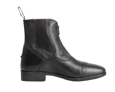 Riding Sport™ Ladies' Essential Leather Zip Paddock Boots