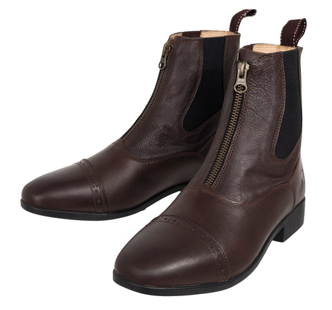Riding Sport™ Ladies' Essential Leather Zip Paddock Boots