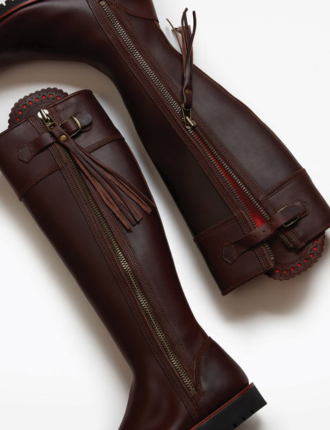 Penelope Chilvers Ladies’ Tassel Boot with Long Shaft Length