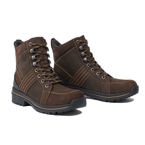 Kerrits® Ladies’ Trail Blazer Lace-Up Waterproof Boots - Java / 6 - Lifestyle Footwear
