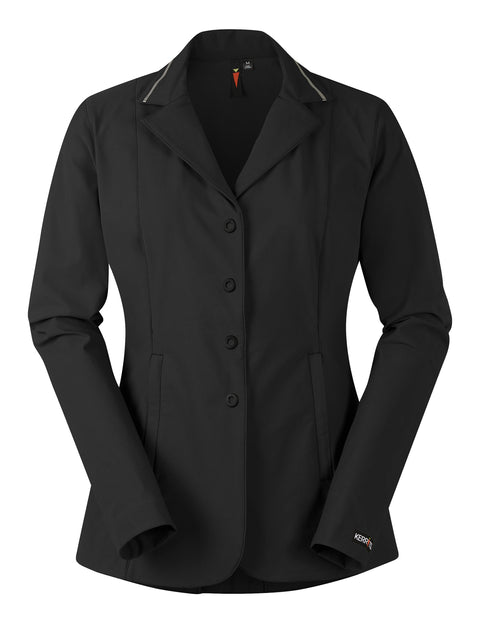 Kerrits® Ladies’ Stretch Competition Koat - Black Stripe / 1X - Show Coats