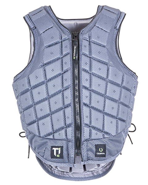 Champion® Children’s Titanium Ti22 Body Protector – Large - Gunmetal / Large Short - Body Protectors