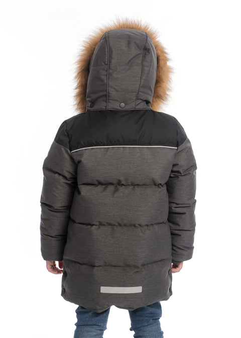Horseware® Kids’ Padded Parka with Removable Hood
