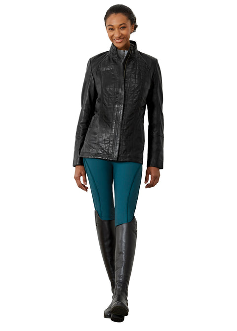 DS Ladies’ Moto Leather Jacket