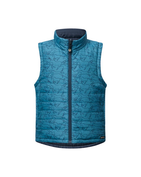 Kerrits® Kids’ Round Up Reversible Quilted Vest