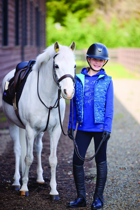 Kerrits® Kids' Ride The Wind Reversible Quilted Vest
